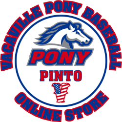 Vacaville Pony Baseball Online Store, AdSpecial T's custom embroidery and screenprinting